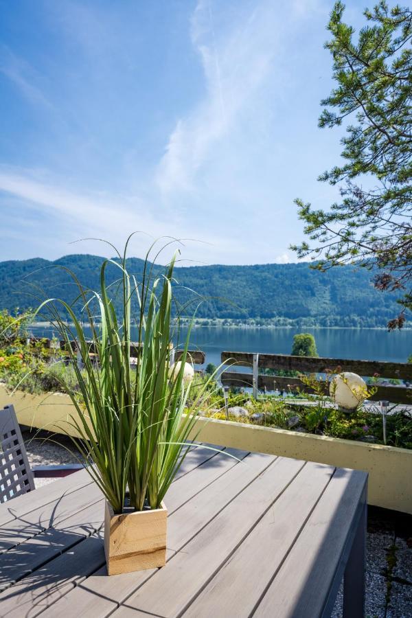 Wohnung Seeblick Sattendorf Exterior foto